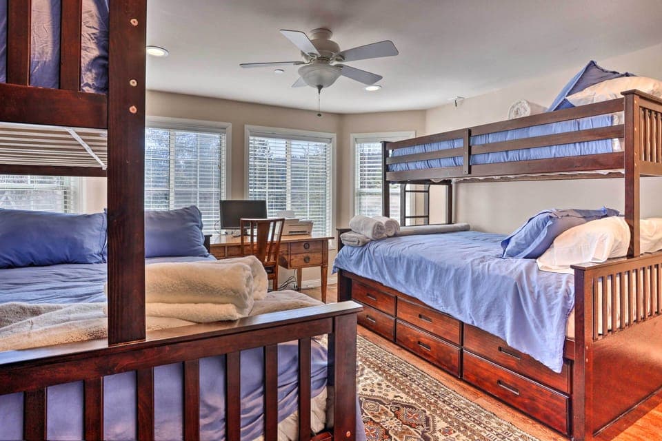 Bedroom 4 | Desk Workspace | Monitor | Printer