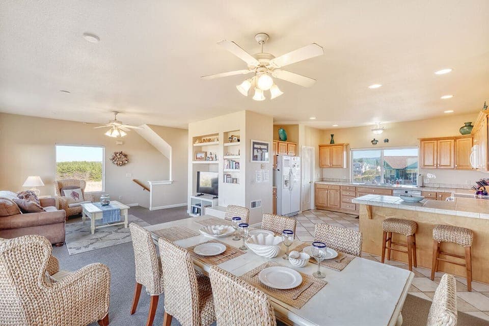 Kitchen/Dining/Living Room on 2nd Floor: Open main living space brings everyone together.