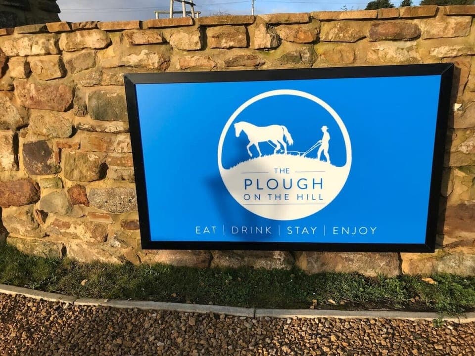 The local pub which is a 30 minute walk away (or 5 minutes in the car)