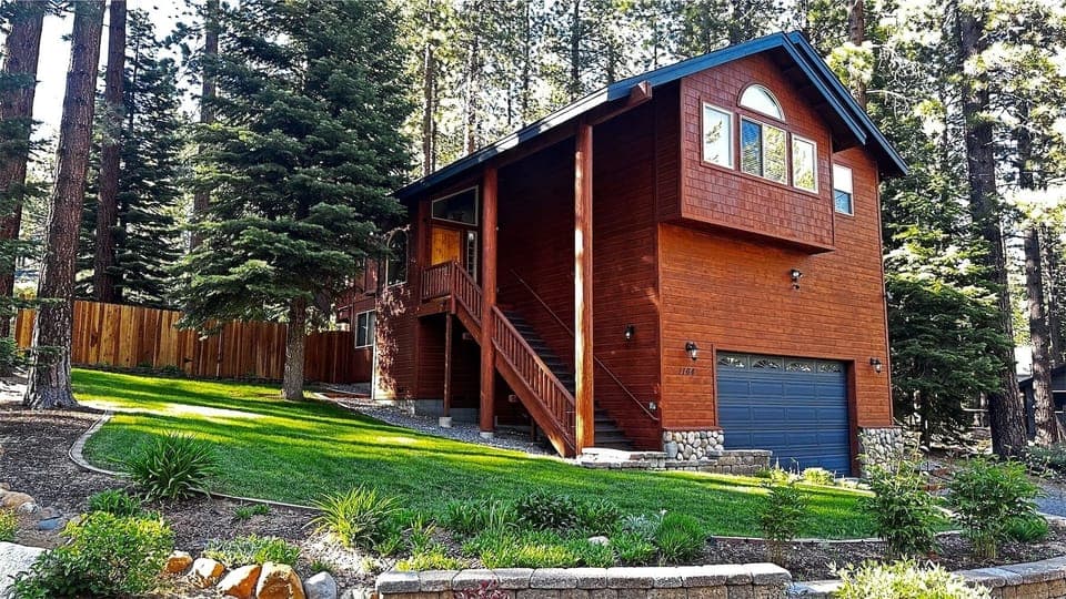The perfect home for your next family vacation, nestled in the pines