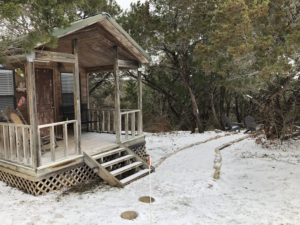 We don't always get snow in Texas, but when we do....