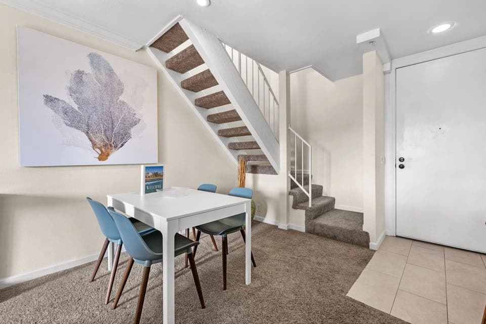 Dining area with seating up to 6