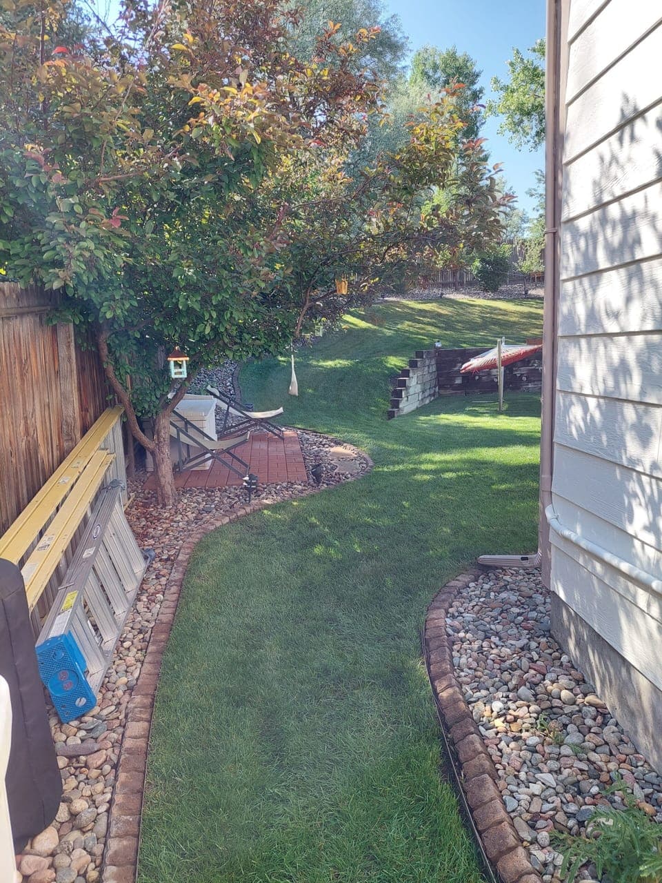 Entrance to backyard