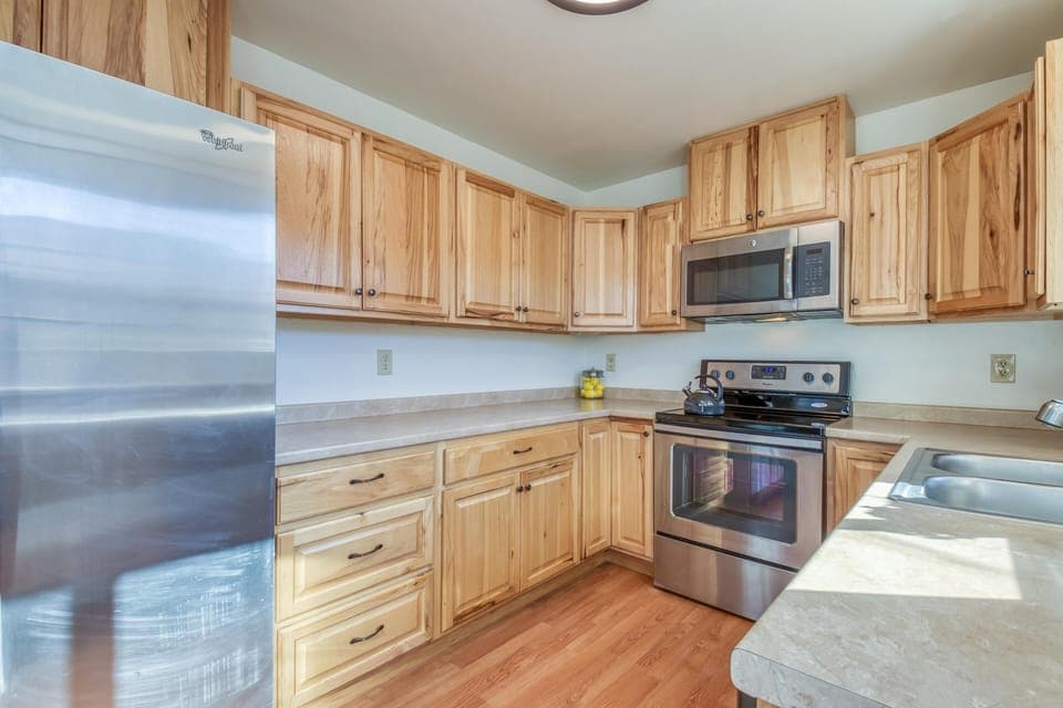 Light and bright kitchen