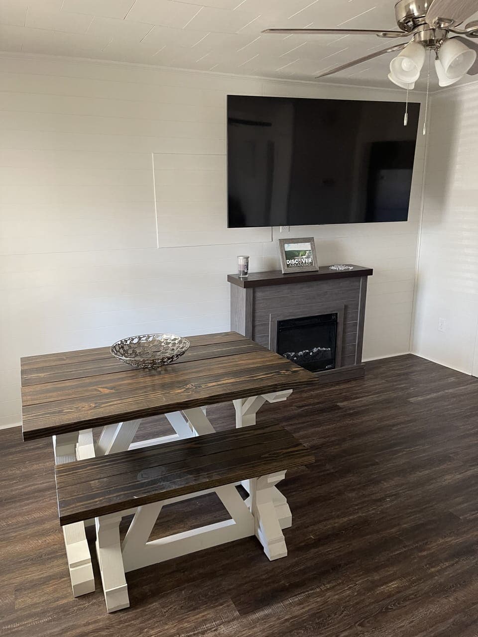 75 inch tv in main area