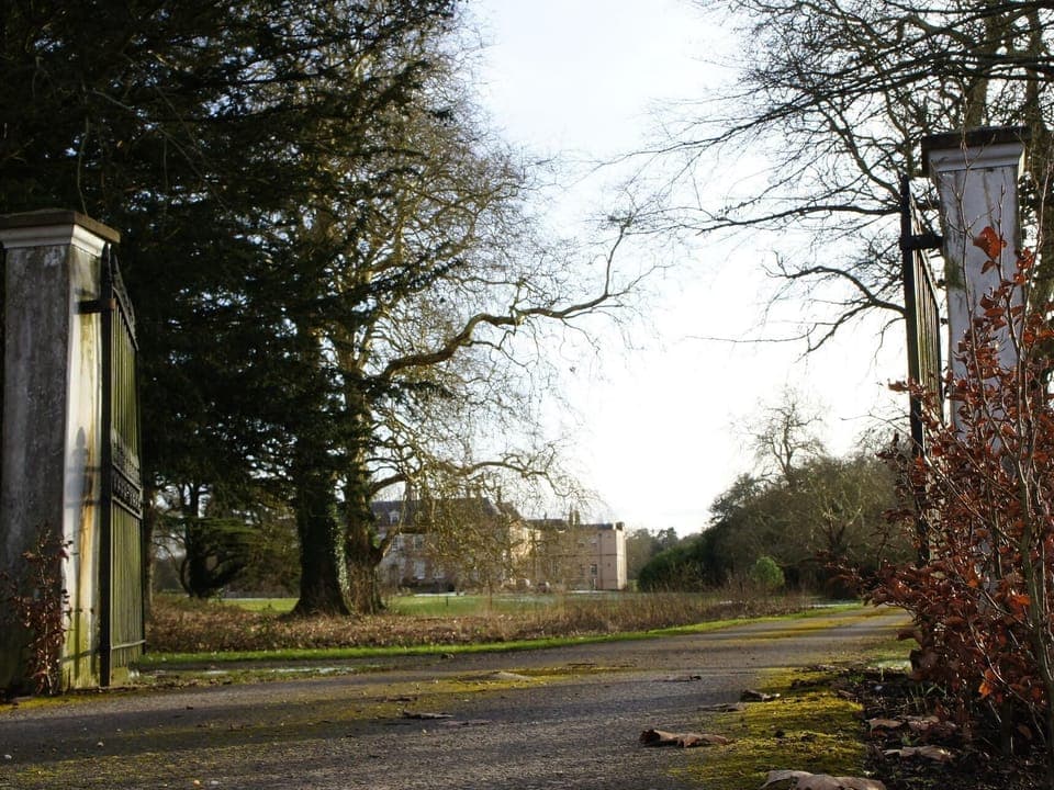 St Giles House - seen from the Pepperpot Lodges