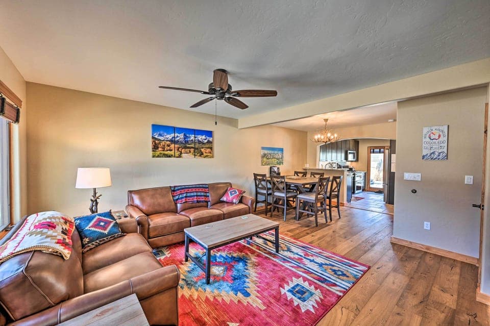 Living Area | Electric Fireplace | Board Games