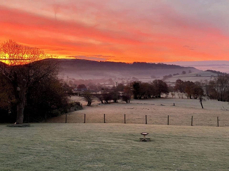 View | Yr Hen Feudy at Pentre Farm, Llansilin, Oswestry