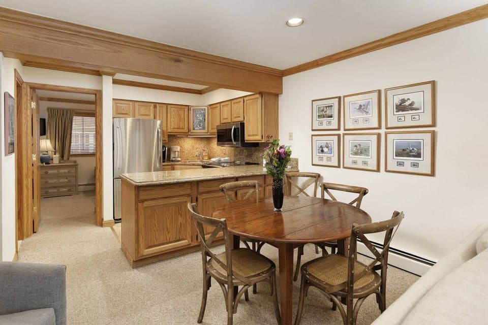 An expandable dining table makes it easy for your family to gather