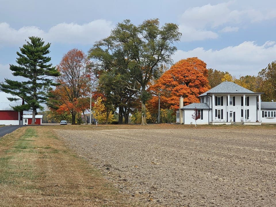 View of property from south. 