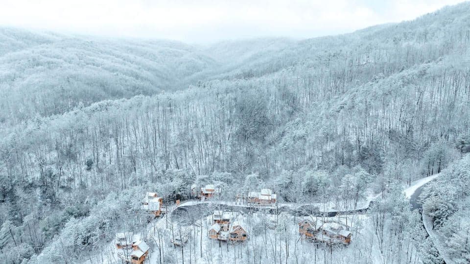 Mountain Views (Winter)