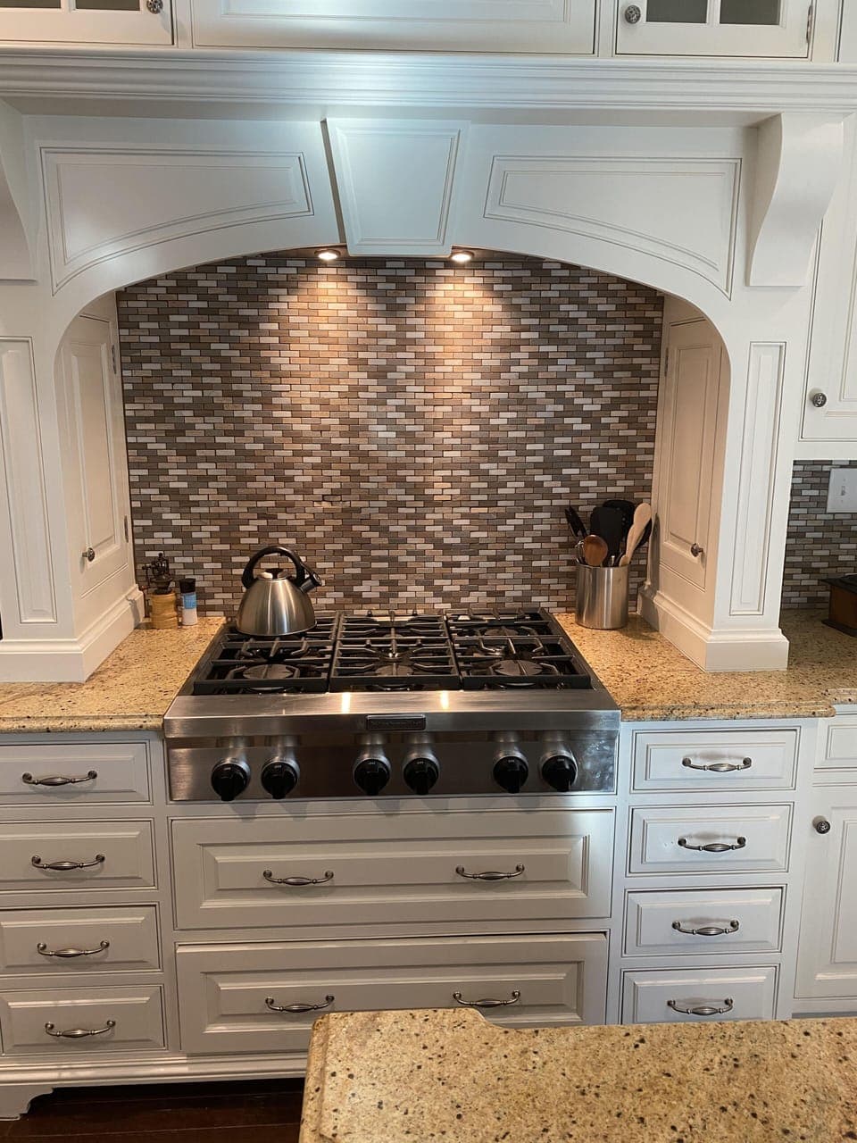 Professional gas range