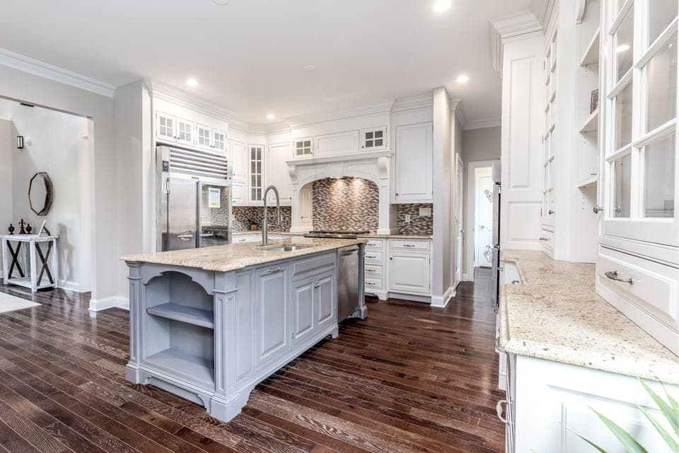 Beautiful gourmet kitchen.Stocked with everything you need for your dining needs