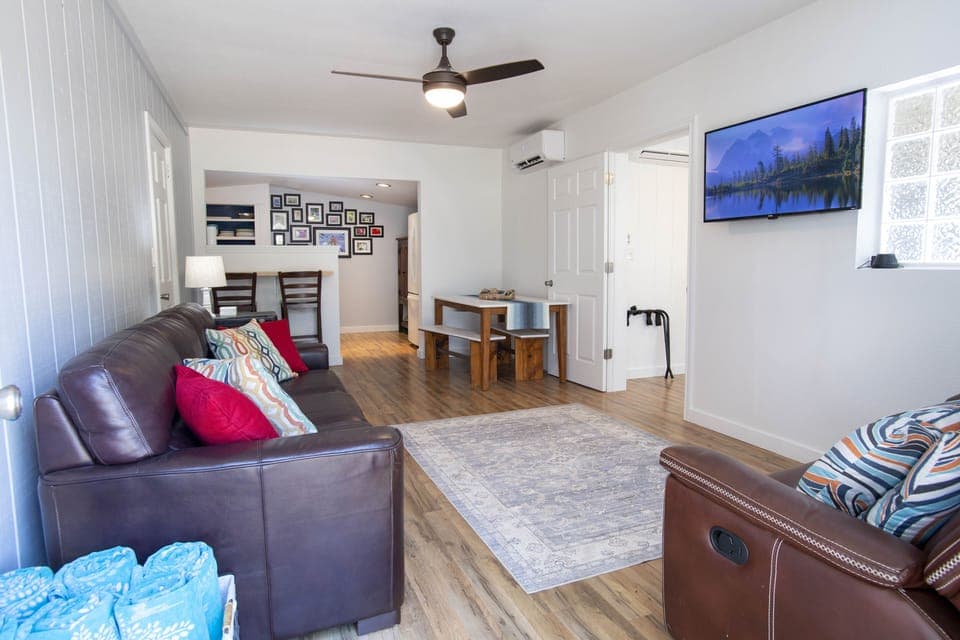 Relax in the cozy living room!