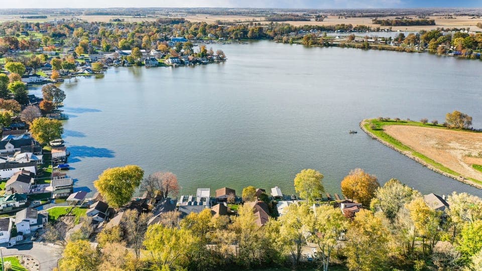 Buckeye Lake - aerial view