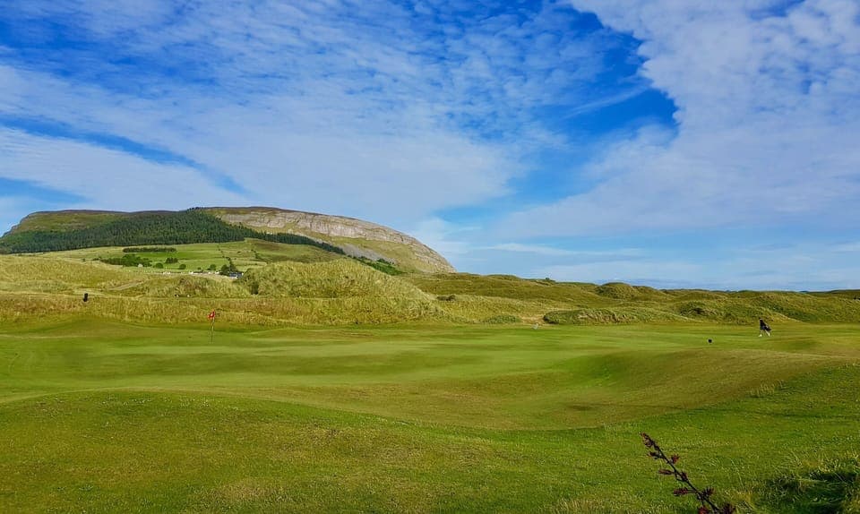 Strandhill Golf Links on the Atlantic Coast