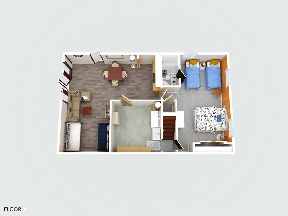 Floor Plan of Lower Level