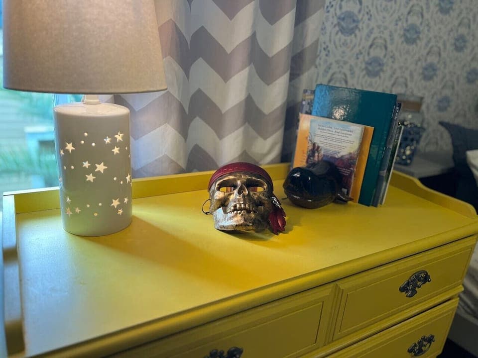 Children’s books and cute nightlights