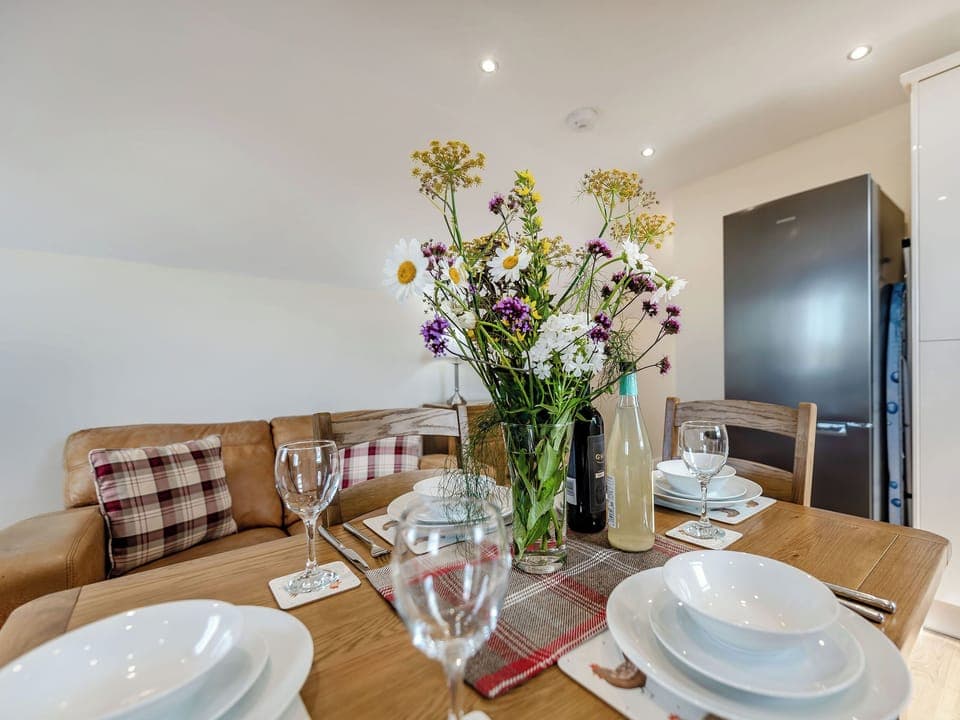 Dining Area | Penceunant - Brynllin Holiday Cottages, Bwlch-Llan, near Aberaeron