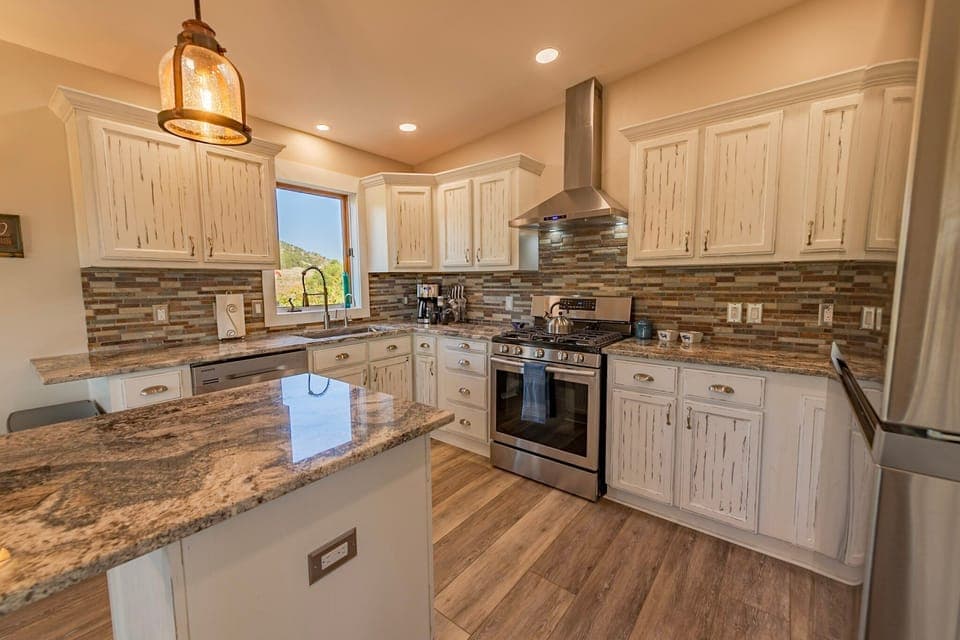 Main house kitchen