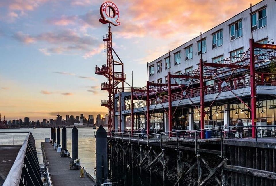 Lonsdale Quay, 8 minute drive