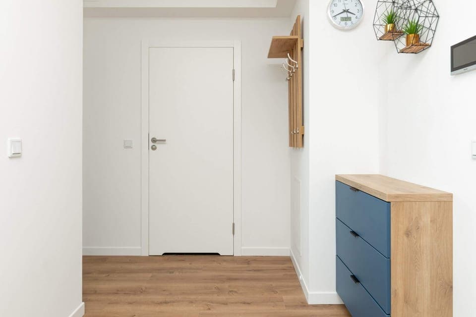 Functional furniture in the apartment. 