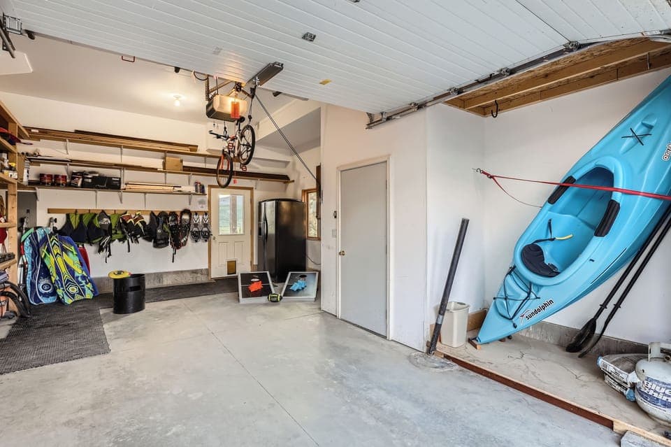 EV outlet, Kayaks, Snow Shoes, Bags, Frizbee toss and more!