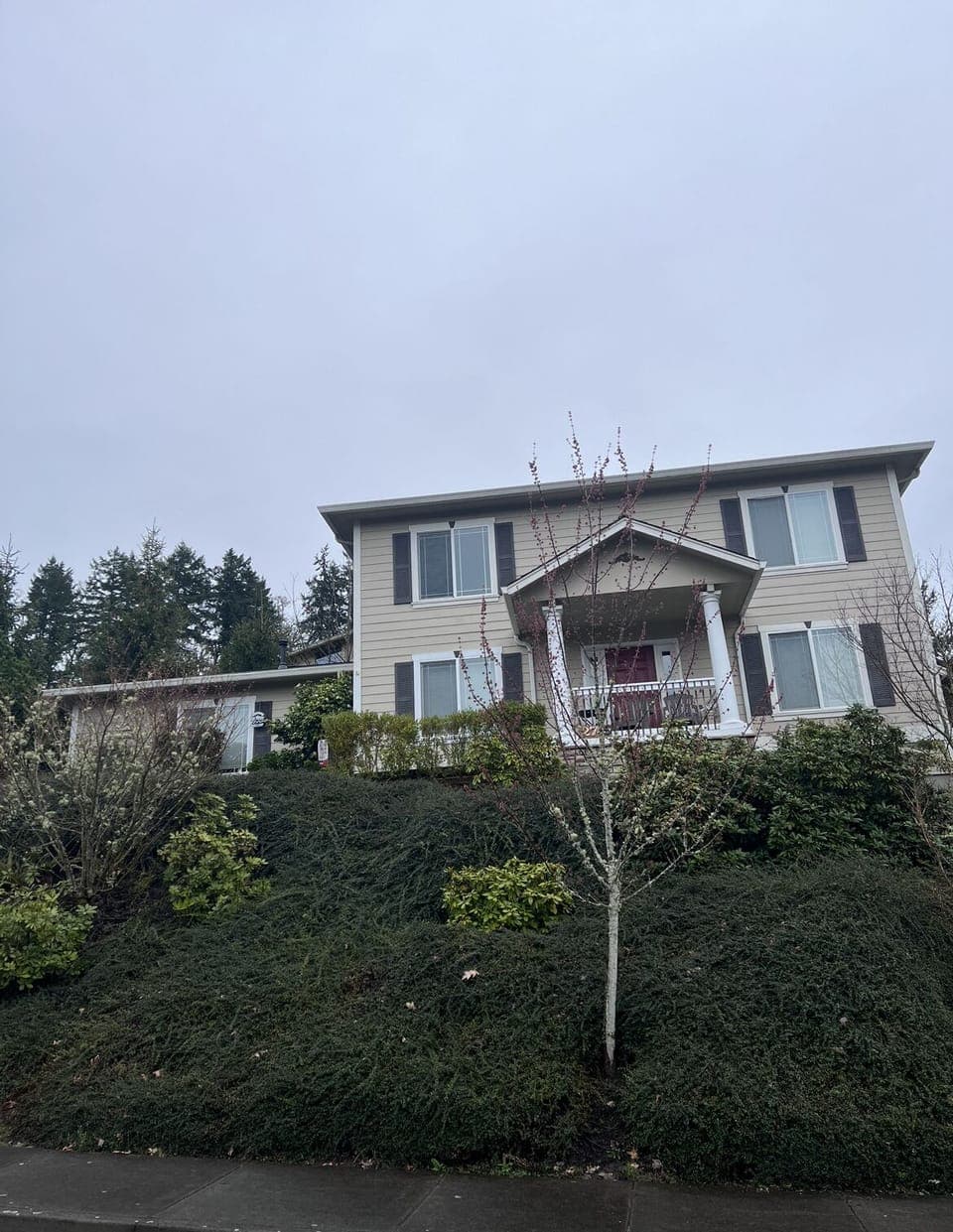 Private, great views. So close to town