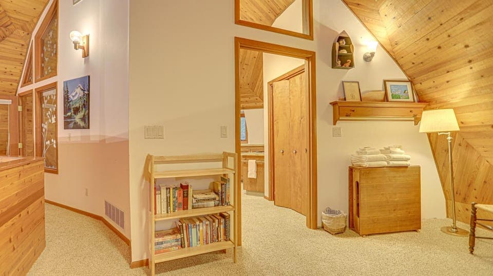 Cabinet with books and games