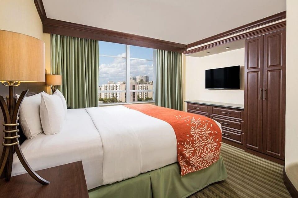 Suites has a bedroom for 2 guests and separate sleeping area for 2 more guests