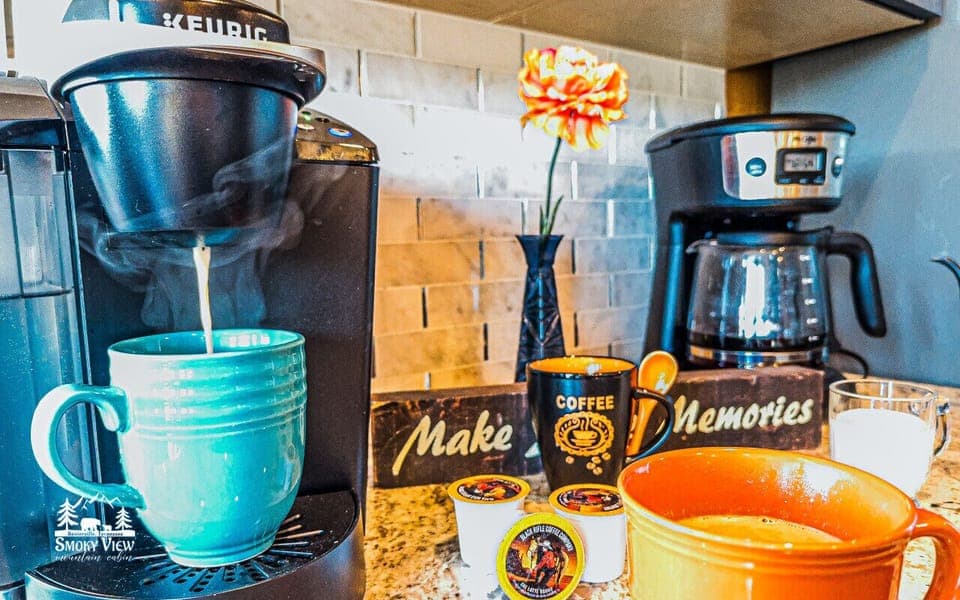 Keurig and 12 cup coffee maker