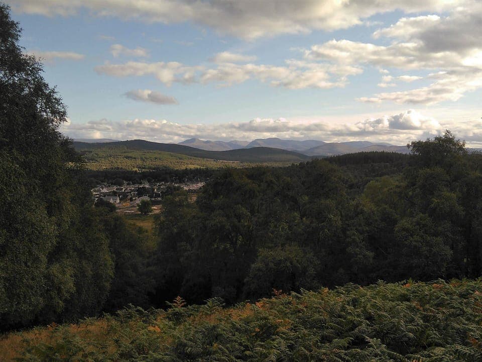 Village and surrounding countryside