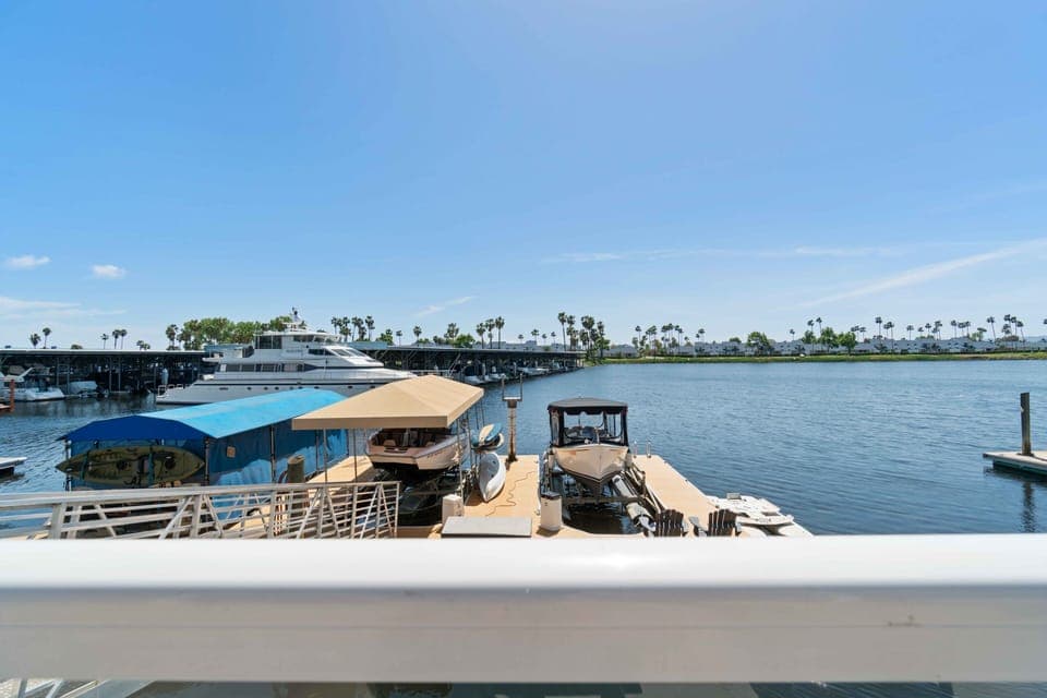 View from deck (sorry boats are not included )
