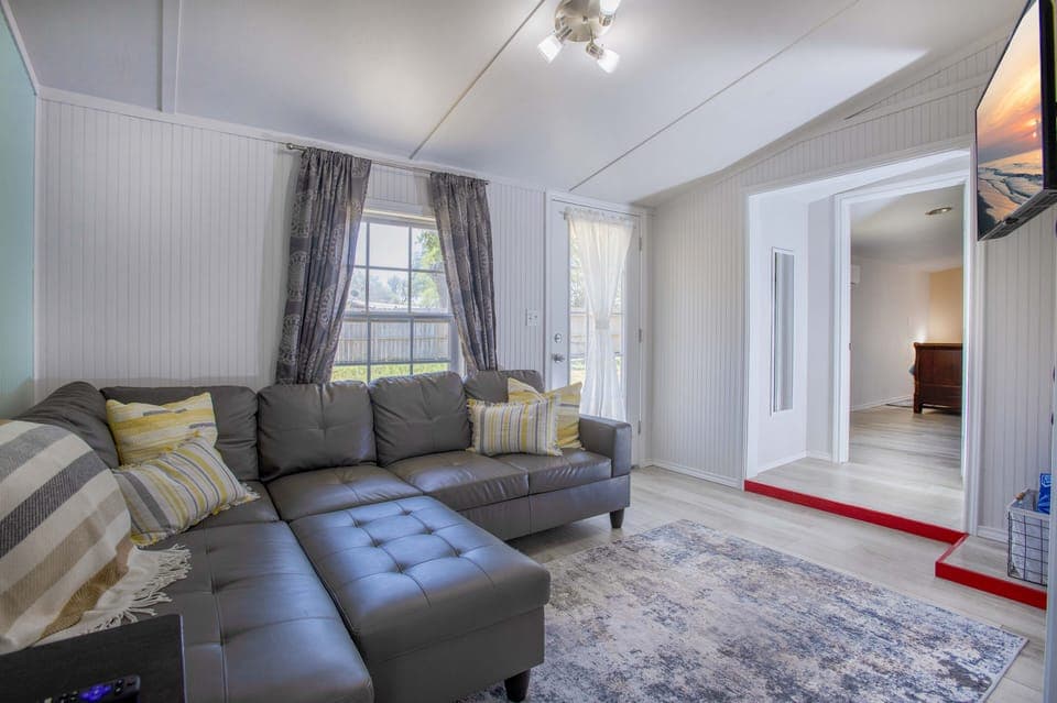 Relax in the cozy living room!