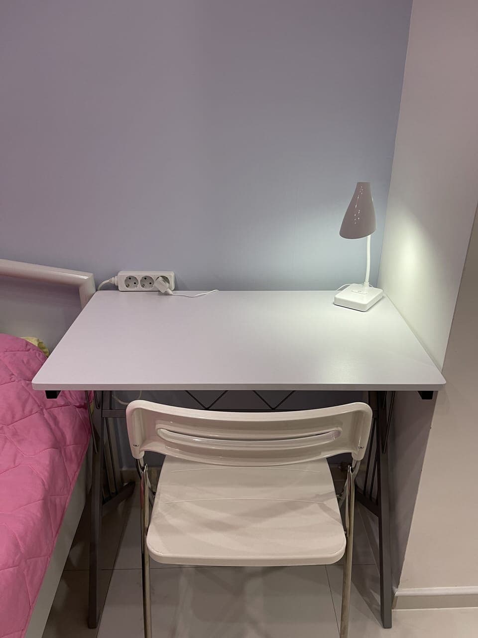 working station in second bedroom