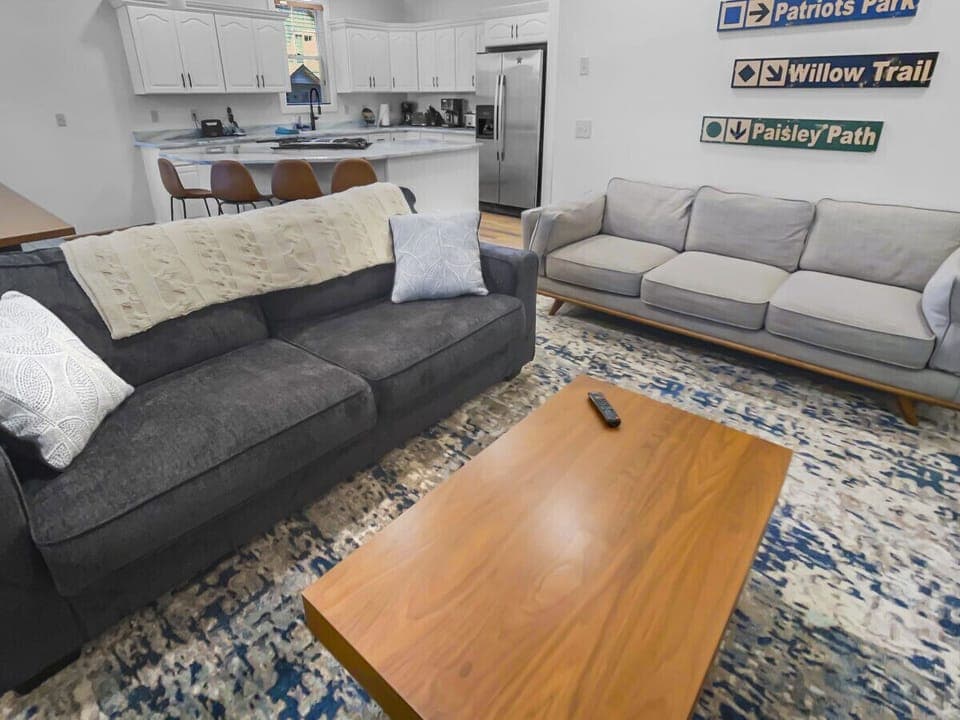 Open floor plan