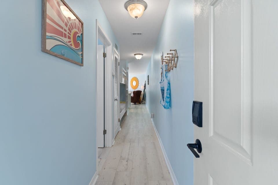 Entrance to condo