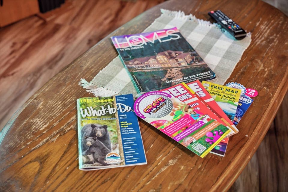 Rainy day? We’ve got books & magazines to cozy up with.