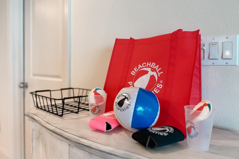 Beachball swag bag!