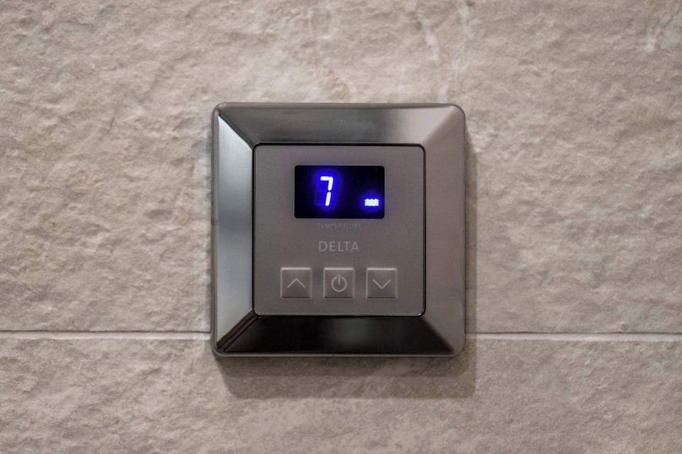 Steam Shower in the Primary Bathroom