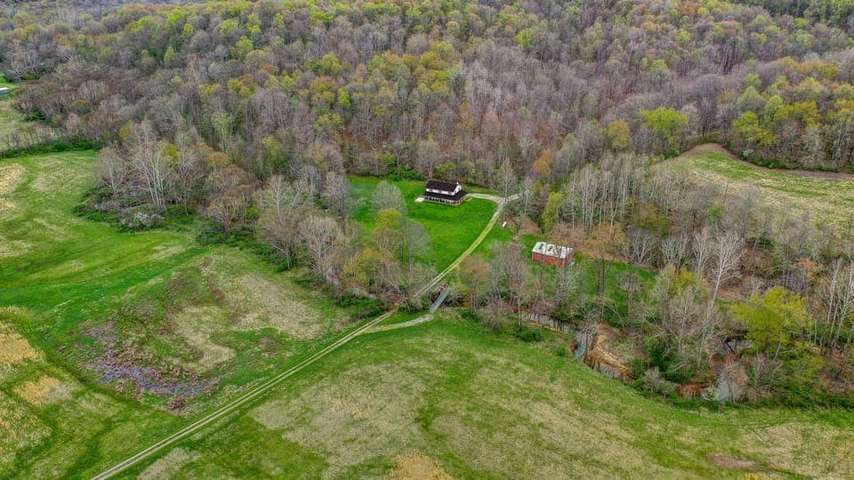 Enjoy 30 acres of privacy while being just 10 min. from Hocking Hills State Park