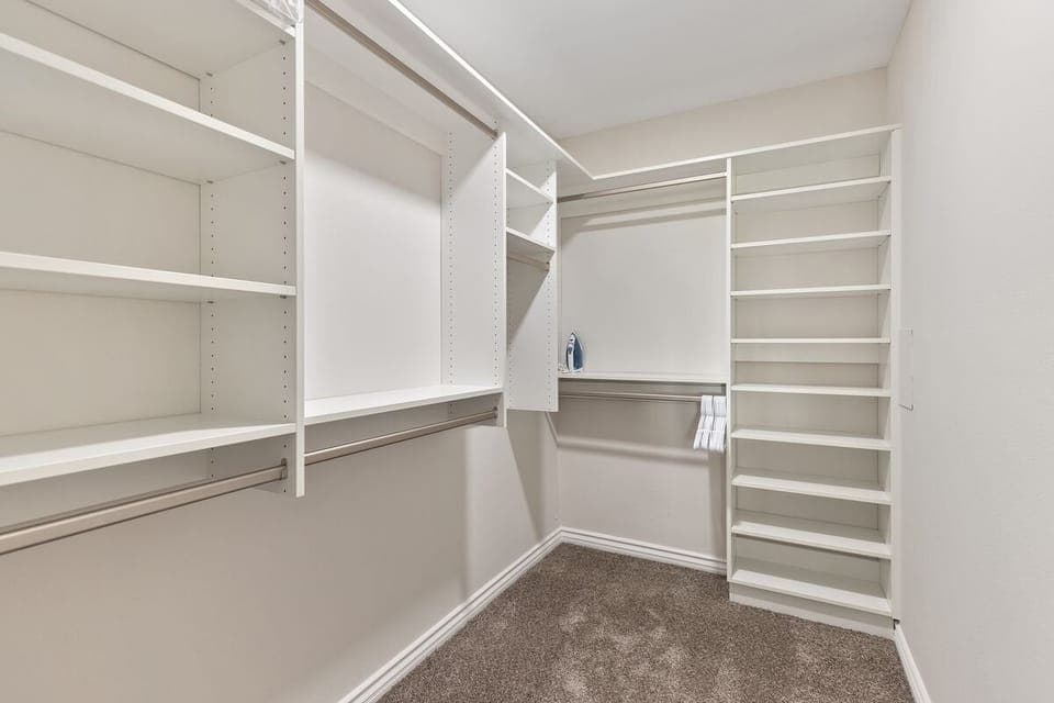 Main bedroom closet