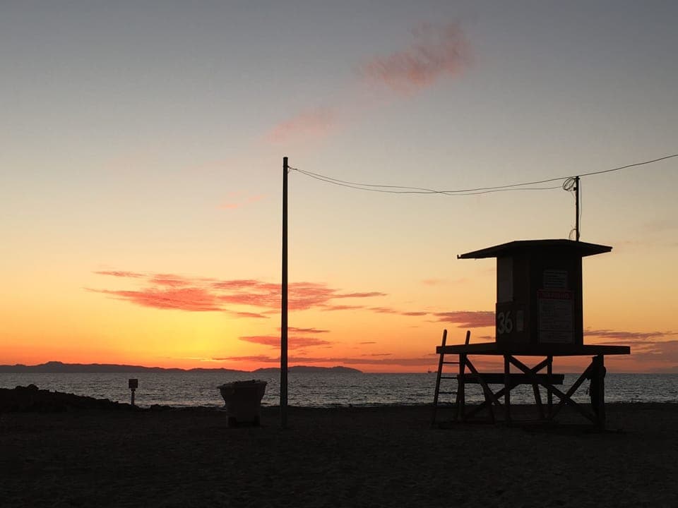 Sunset at 49th St. (steps away)