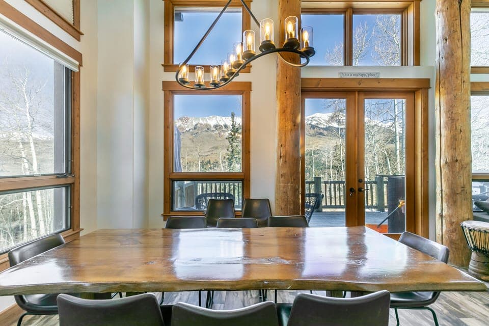 Dining area.