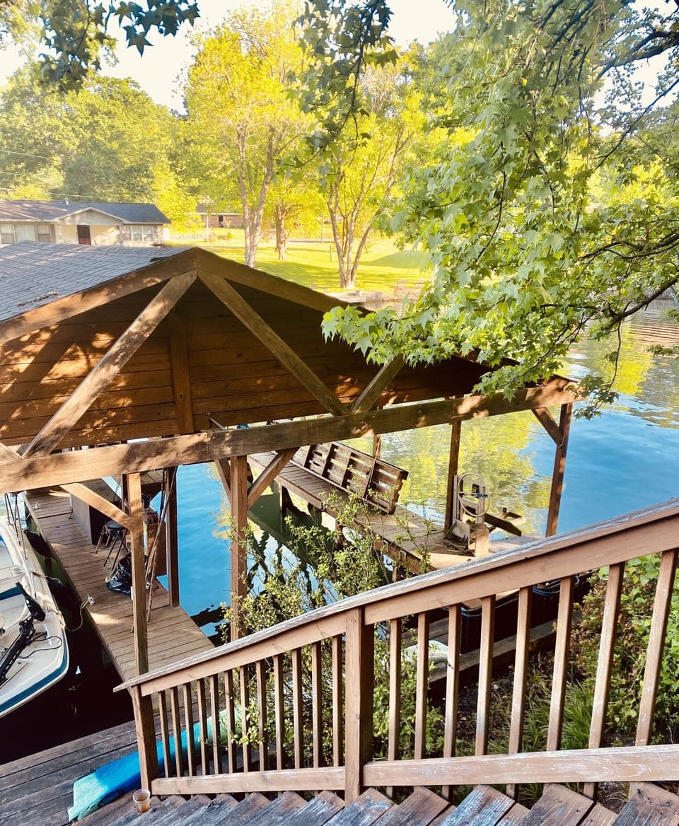 Boat Dock with 2 slips for boats