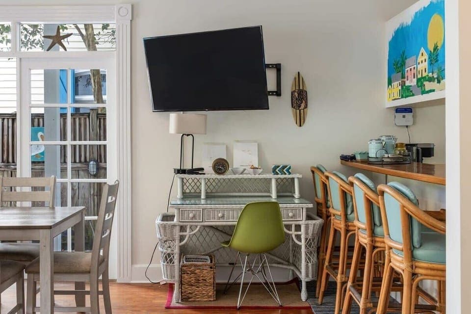 Bar Area and Workspace