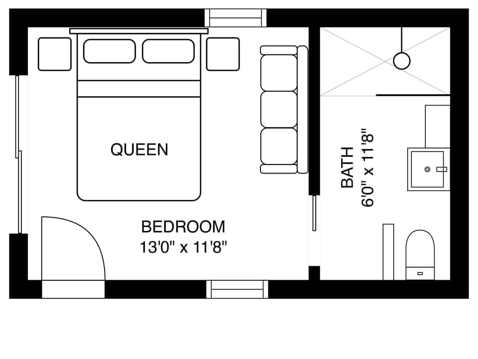 Carriage House floor plan