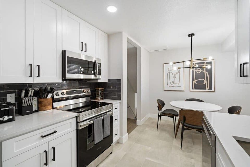 Functional and clean cooking space
