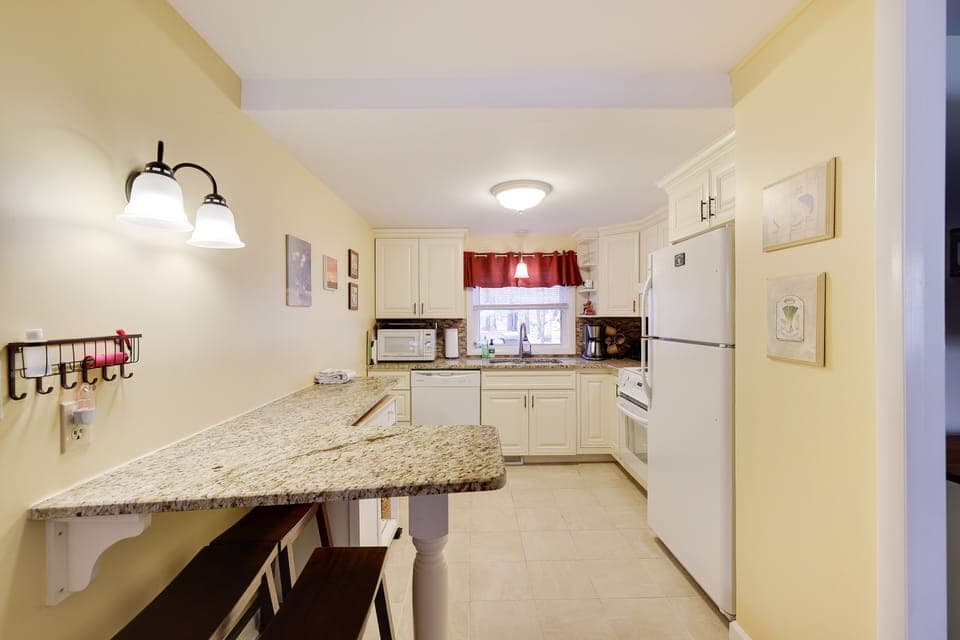 Kitchen and prep area await!