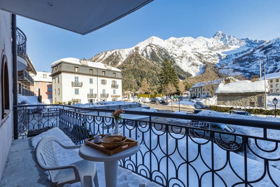 Balcony mountain view